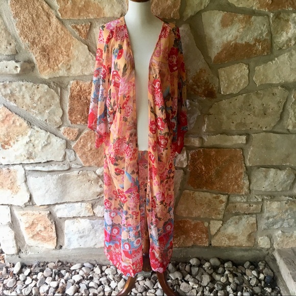 🌺Morning Glory Kimono Duster🌺 - Picture 4 of 8